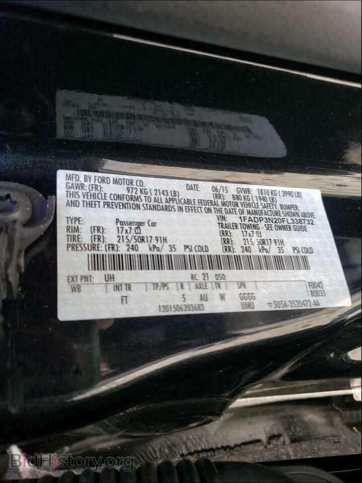 2015 FORD FOCUS - VIN: 1FADP3N20FL338732 - Photo 10