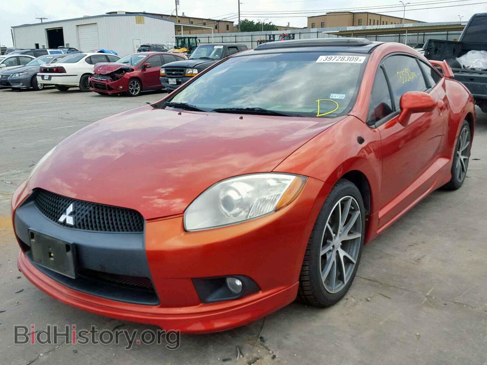 2012 MITSUBISHI ECLIPSE - VIN: 4A31K5DF0CE008209 - Фото 2