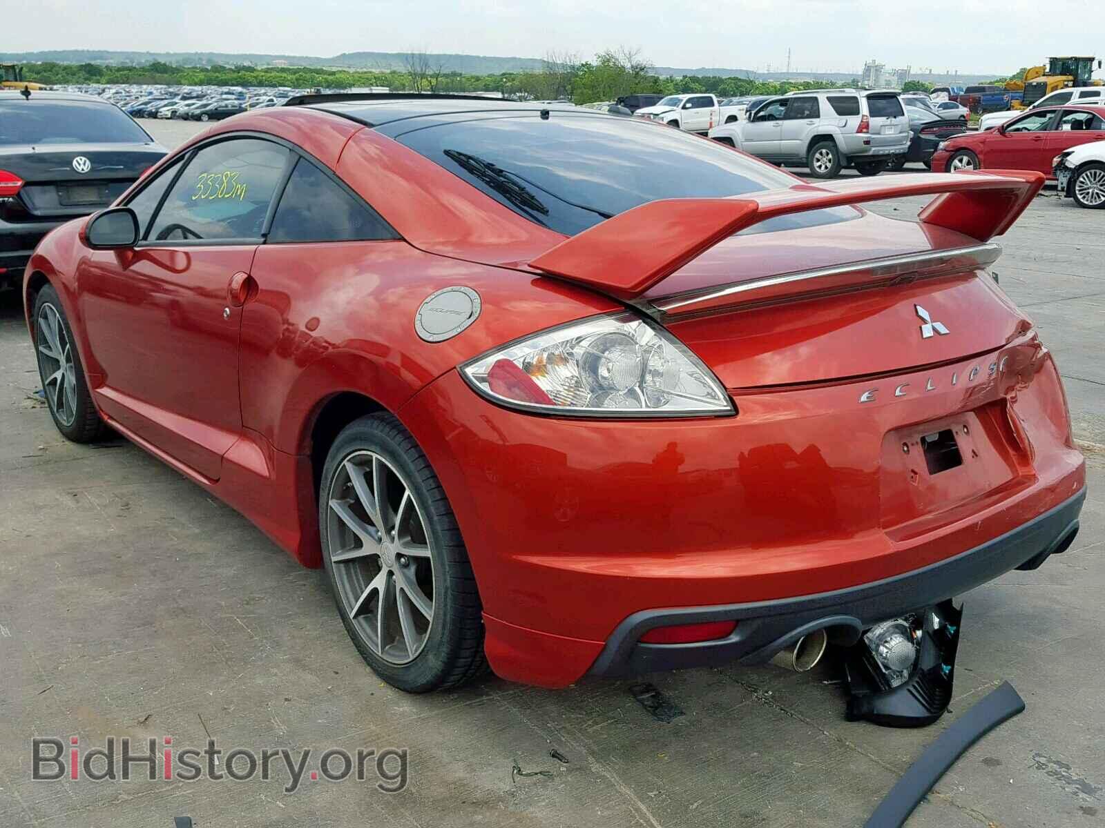 2012 MITSUBISHI ECLIPSE - VIN: 4A31K5DF0CE008209 - Фото 3