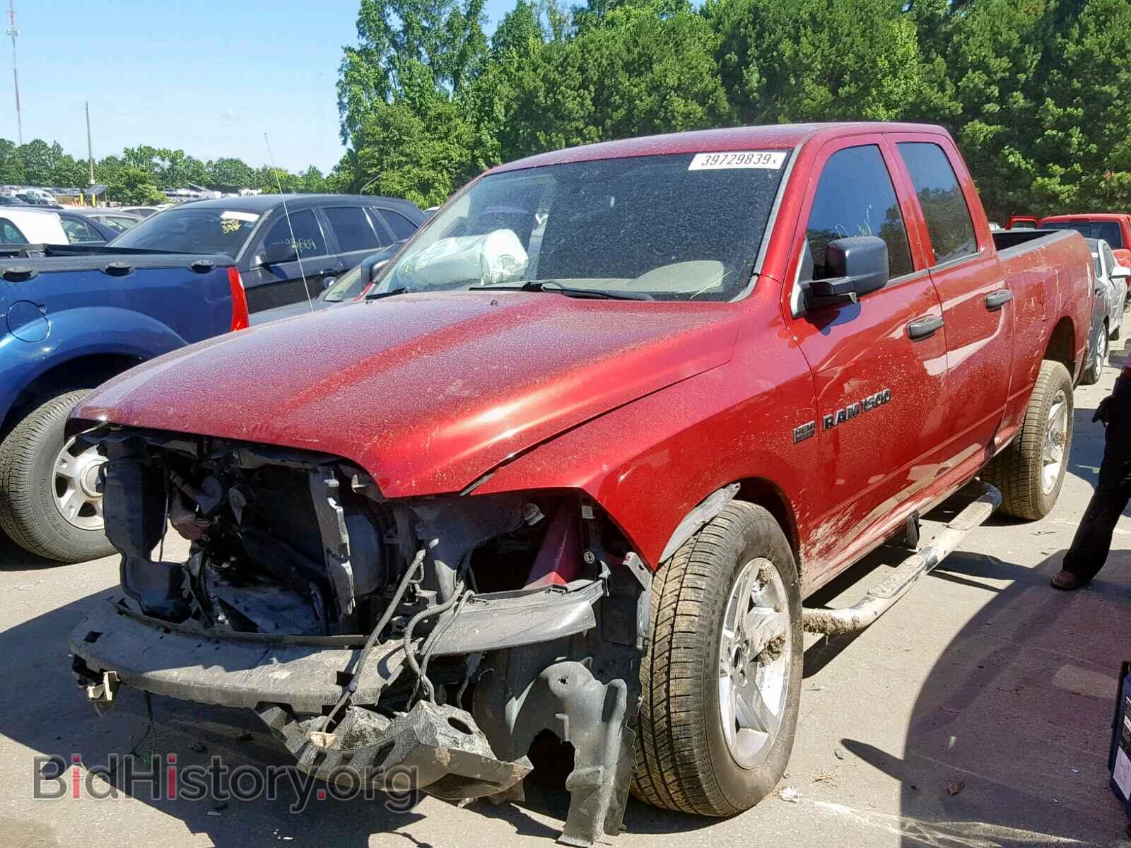 2012 DODGE RAM 1500 S - VIN: 1C6RD6FT2CS208364 - Фото 2