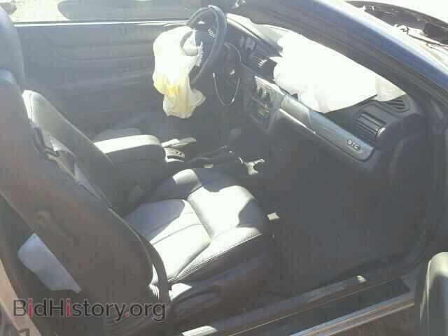 2004 CHRYSLER SEBRING - VIN: 1C3EL75R04N133125 - Фото 5
