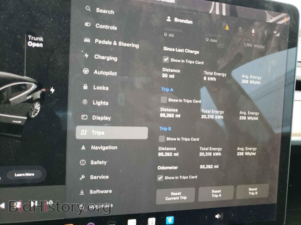 2019 TESLA MODEL 3 - VIN: 5YJ3E1EA3KF425495 - Фото 9