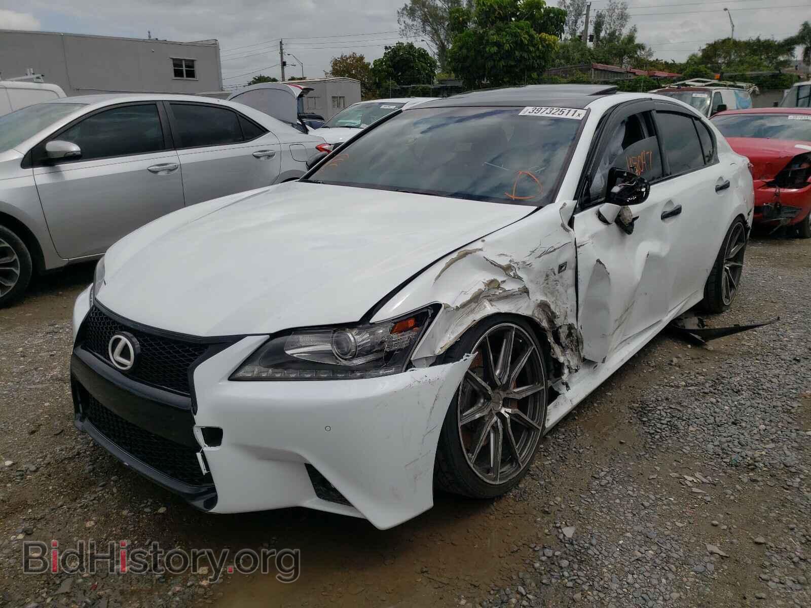 2014 LEXUS GS350 - VIN: JTHBE1BL2E5040418 - Фото 2
