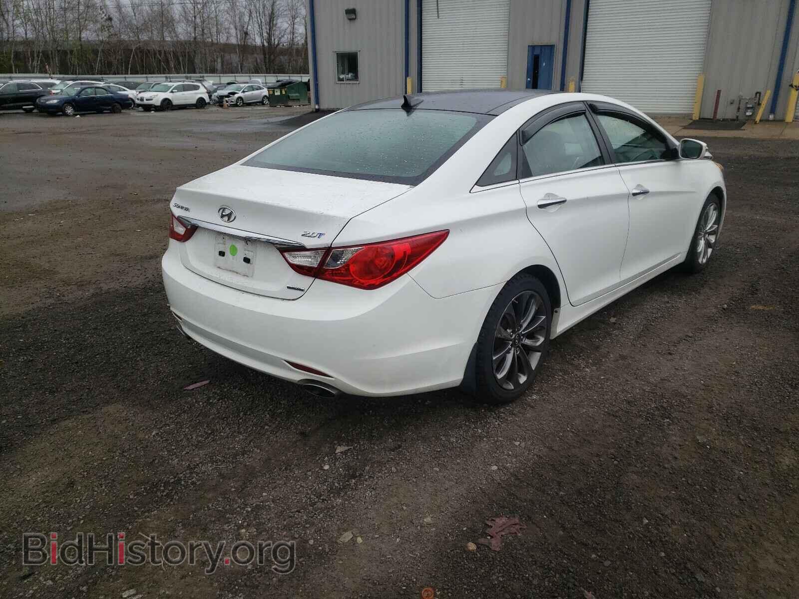 2012 HYUNDAI SONATA - VIN: 5NPEC4AB3CH411307 - Фото 4