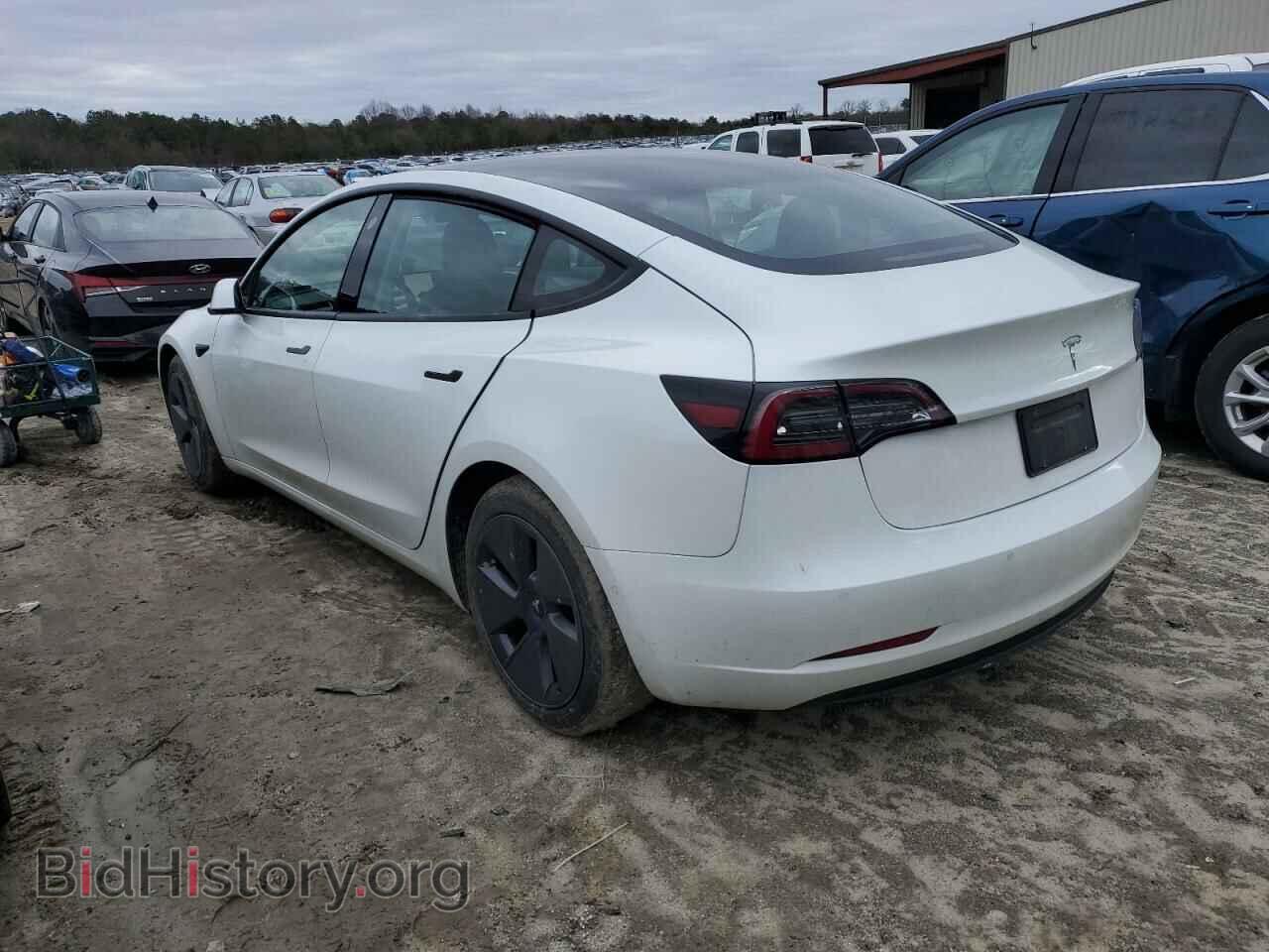 2022 TESLA MODEL 3 - VIN: 5YJ3E1EA9NF206514 - Фото 2