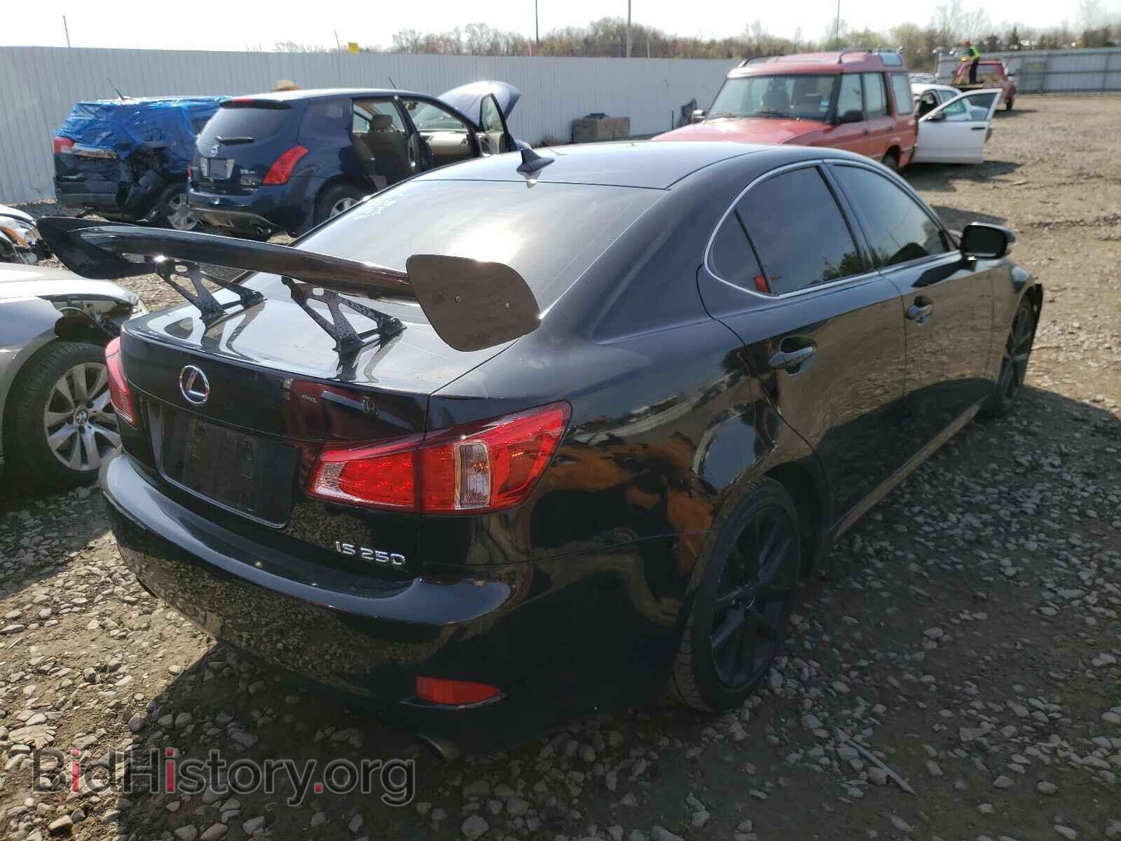 2012 LEXUS IS - VIN: JTHCF5C22C5058557 - Фото 4