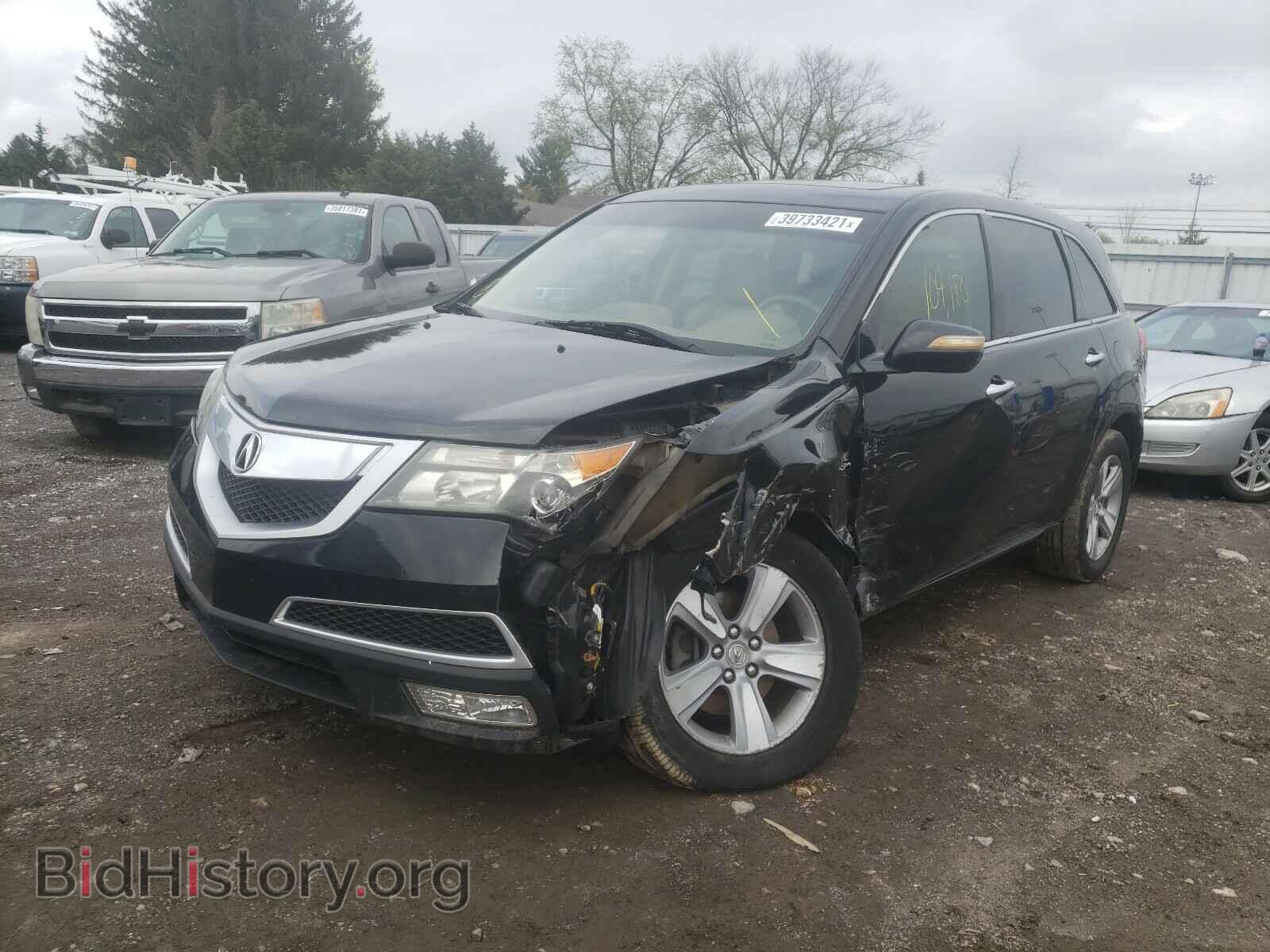 2012 ACURA MDX - VIN: 2HNYD2H3XCH536207 - Фото 2