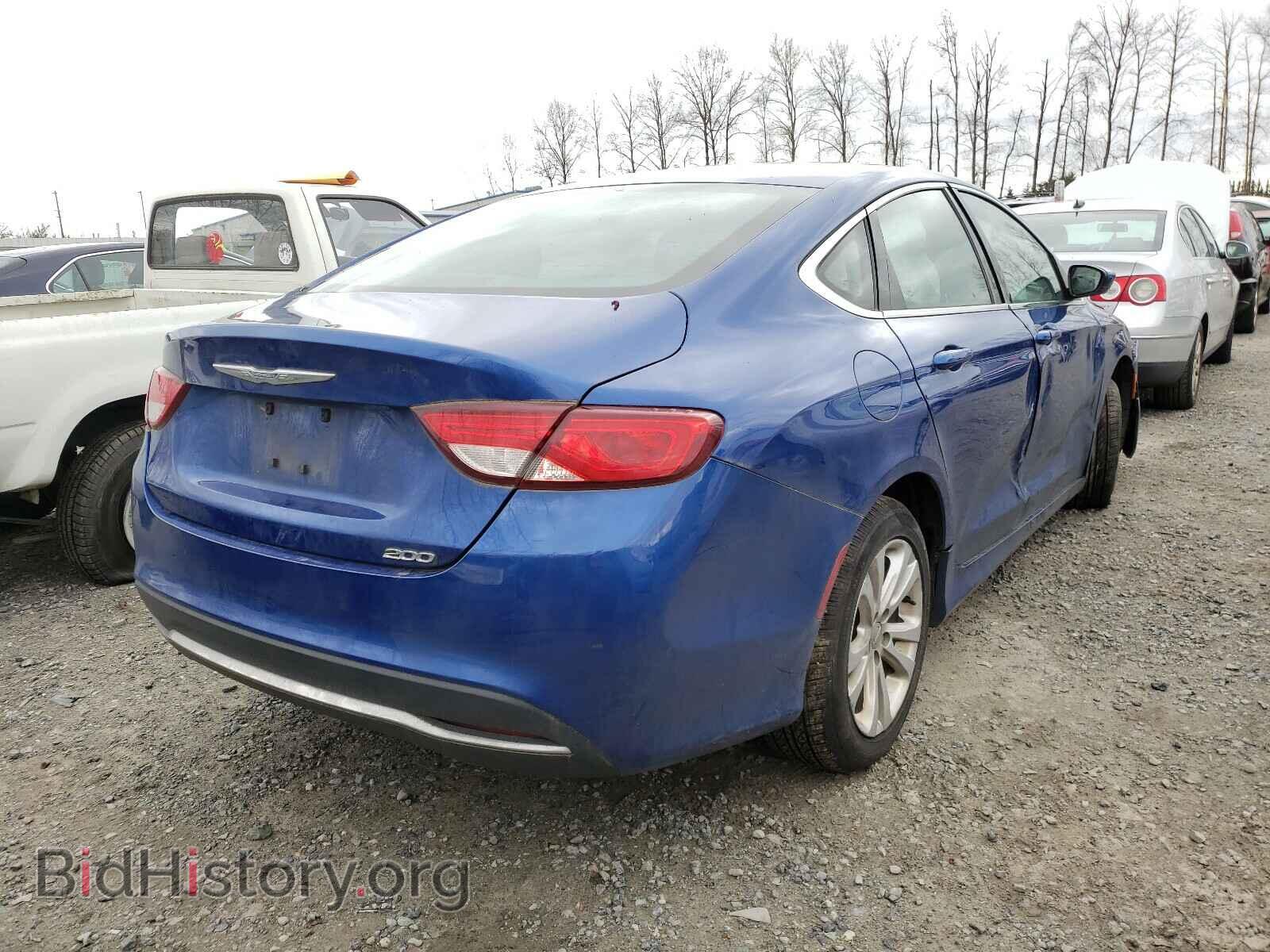 2015 CHRYSLER 200 - VIN: 1C3CCCAB6FN547375 - Фото 4