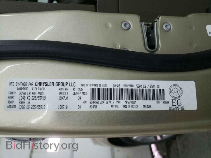 2010 Dodge JOURNEY (VIN 3D4PH6FV2AT127417) — photo 10 of 10