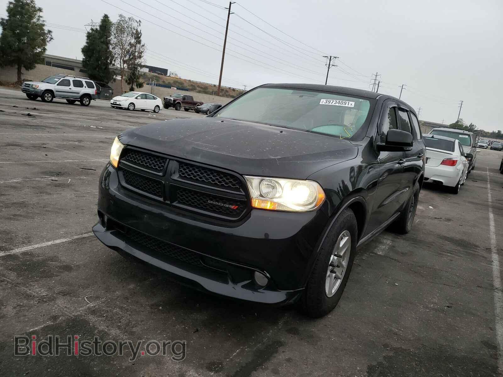 2012 DODGE DURANGO - VIN: 1C4SDHCT3CC306520 - Фото 2