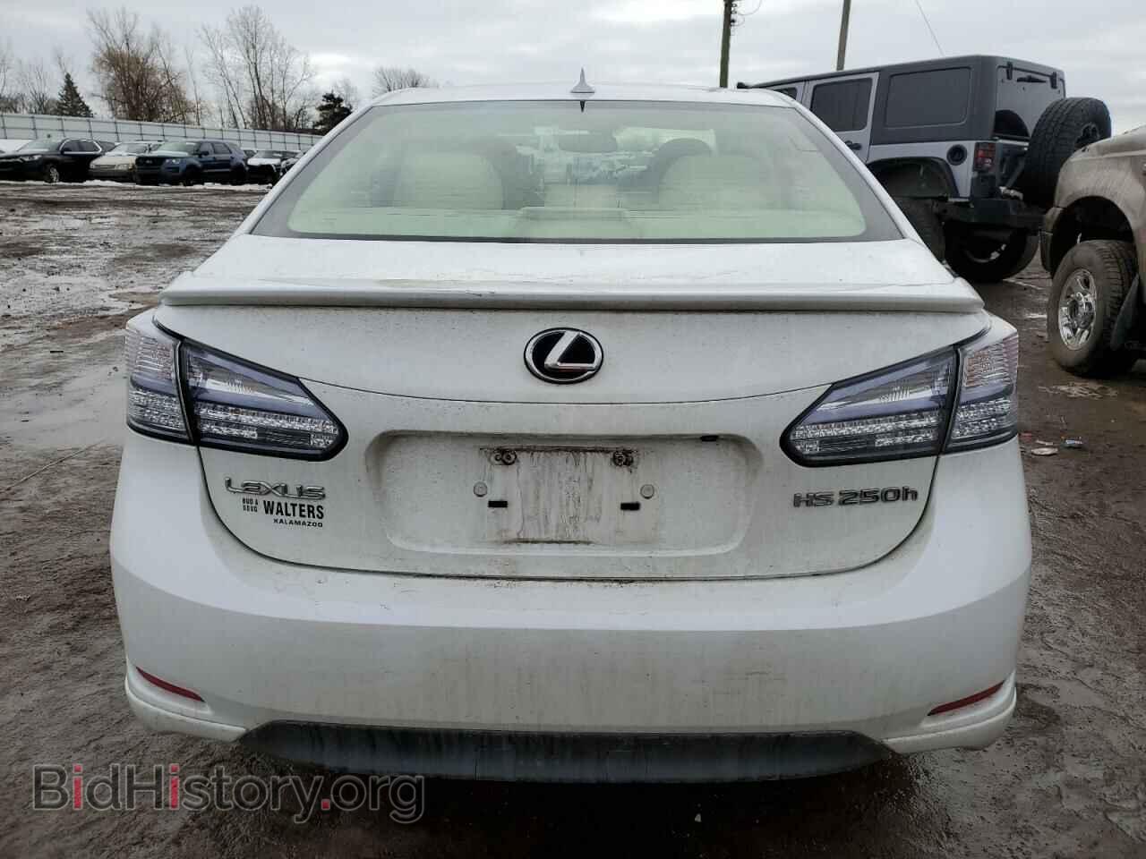2010 LEXUS HS - VIN: JTHBB1BAXA2025717 - Фото 6