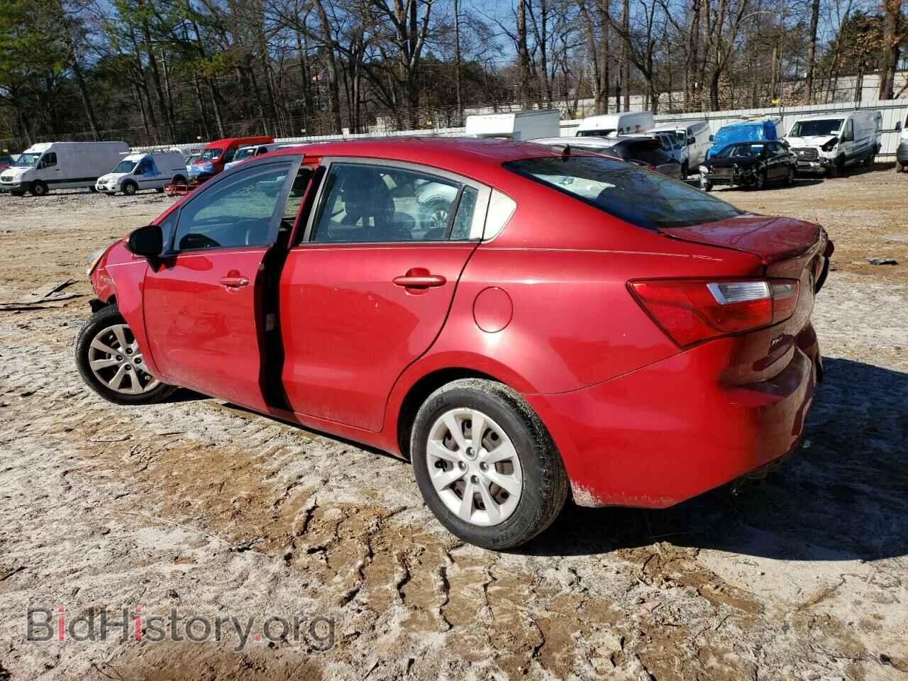 2013 KIA RIO - VIN: KNADM4A37D6148703 - Фото 2
