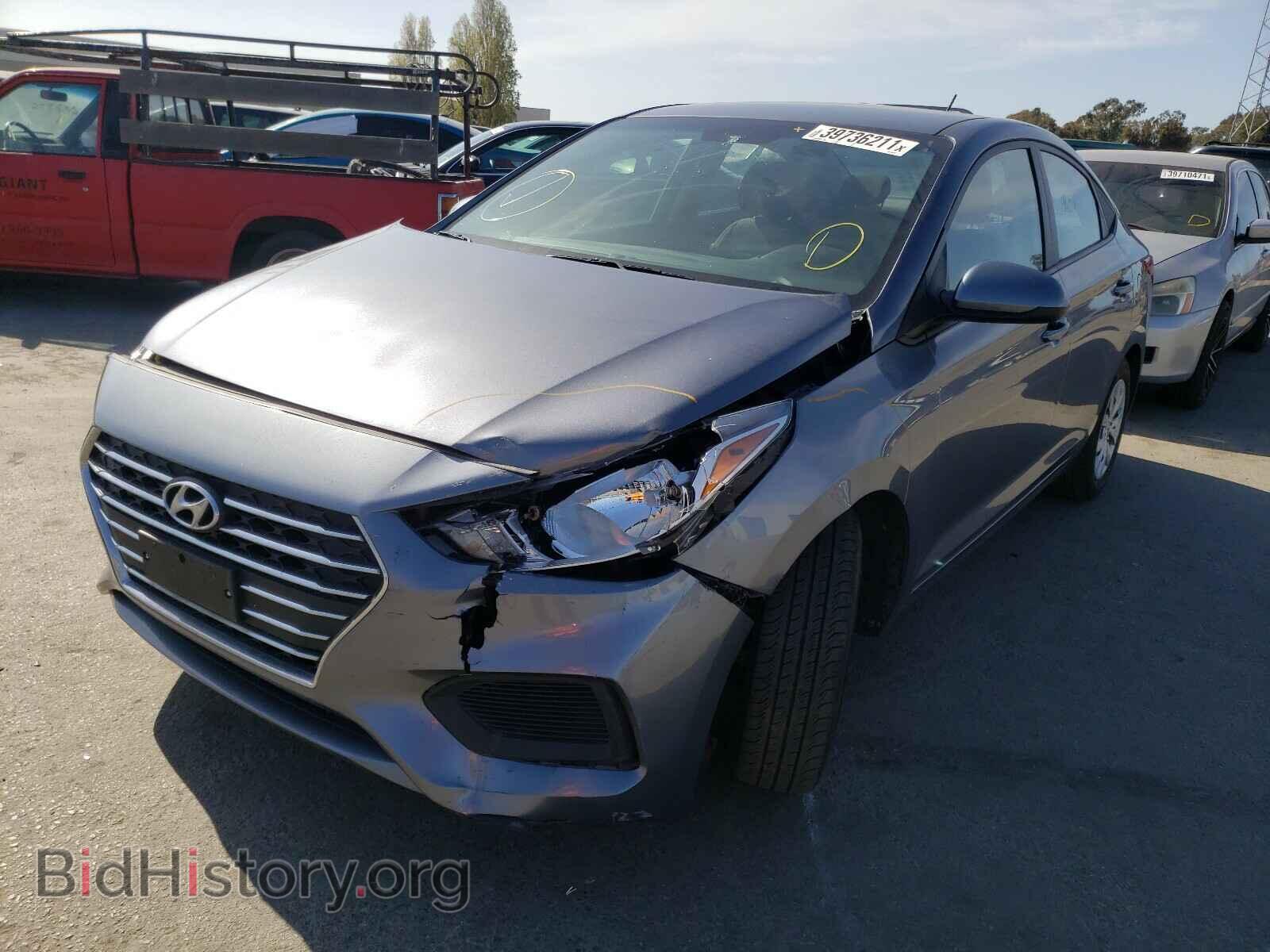 2019 HYUNDAI ACCENT - VIN: 3KPC24A3XKE067819 - Фото 2