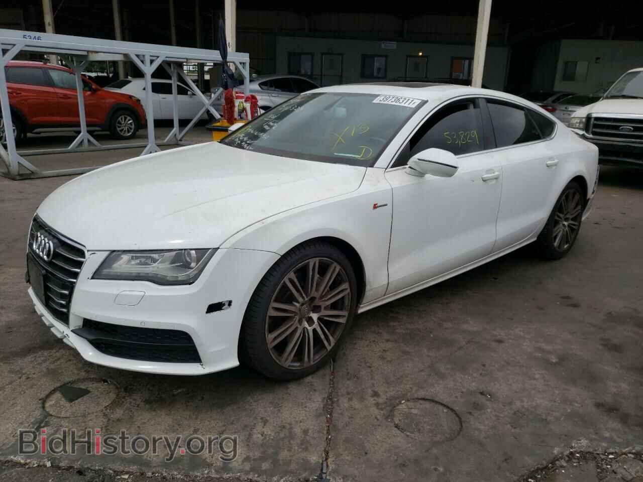 2012 AUDI A7 - VIN: WAUYGAFC9CN169735 - Фото 2
