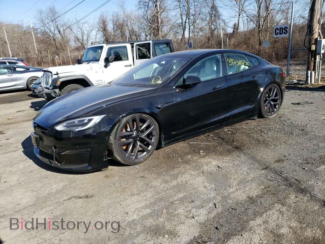 Photo 5YJSA1E67MF450776 - TESLA MODEL S 2021