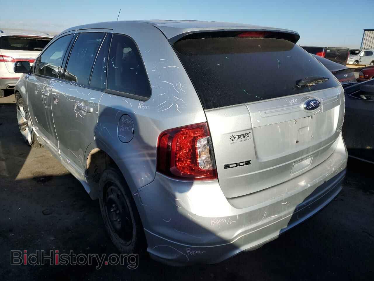 2014 FORD EDGE - VIN: 2FMDK4AK6EBA08172 - Фото 2