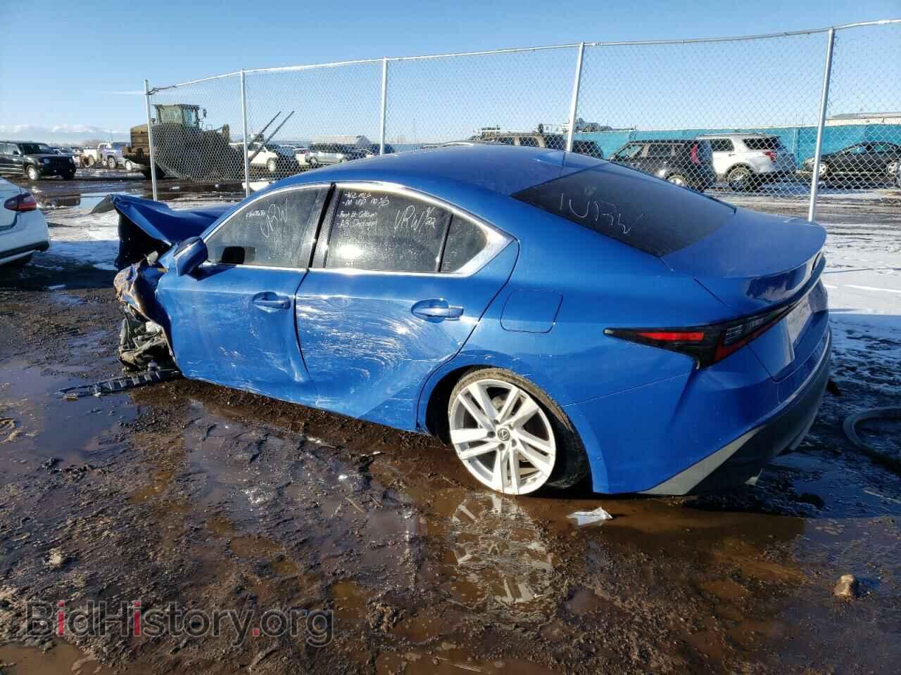 2021 LEXUS IS - VIN: JTHCA1D28M5109695 - Фото 2