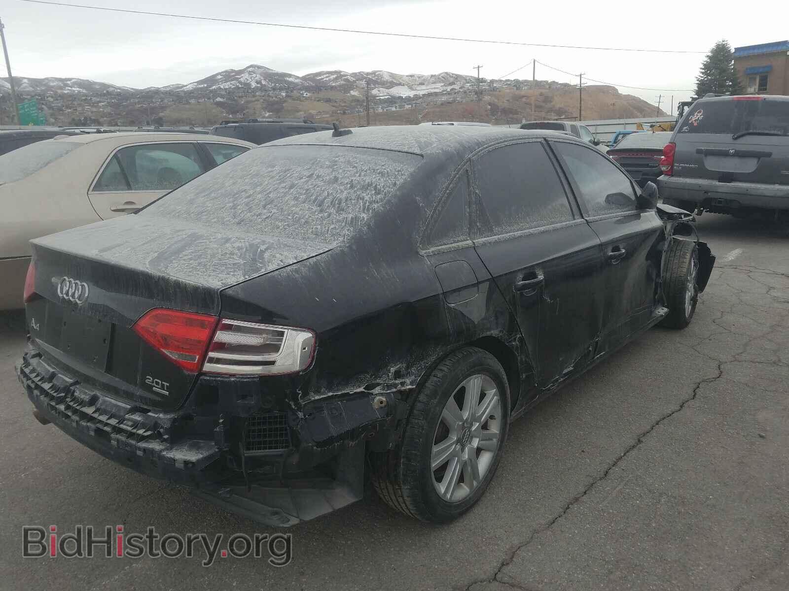 2011 AUDI A4 - VIN: WAUBFAFL3BN012709 - Фото 4