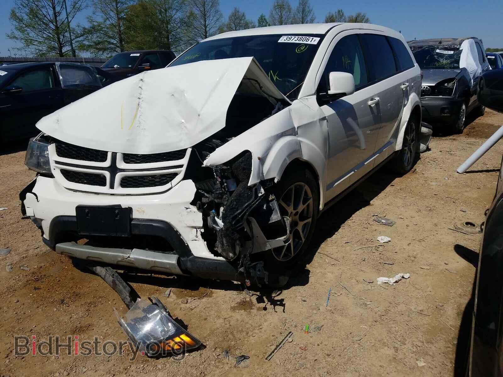 2016 DODGE JOURNEY - VIN: 3C4PDCEG8GT218601 - Фото 2