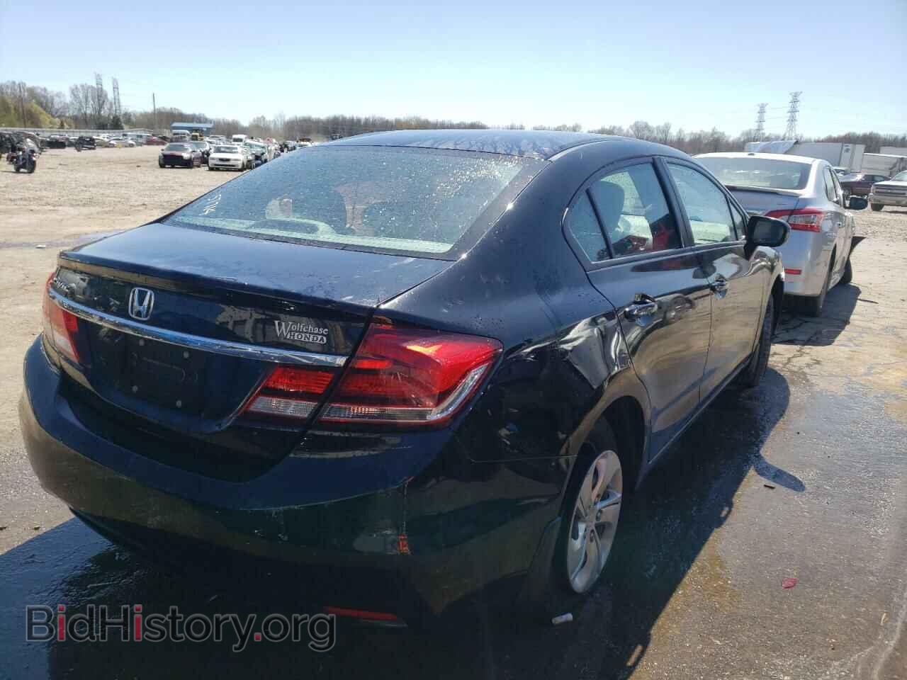 2014 HONDA CIVIC - VIN: 19XFB2F56EE020822 - Фото 4