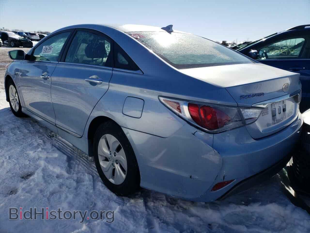 2014 HYUNDAI SONATA - VIN: KMHEC4A41EA117220 - Фото 2