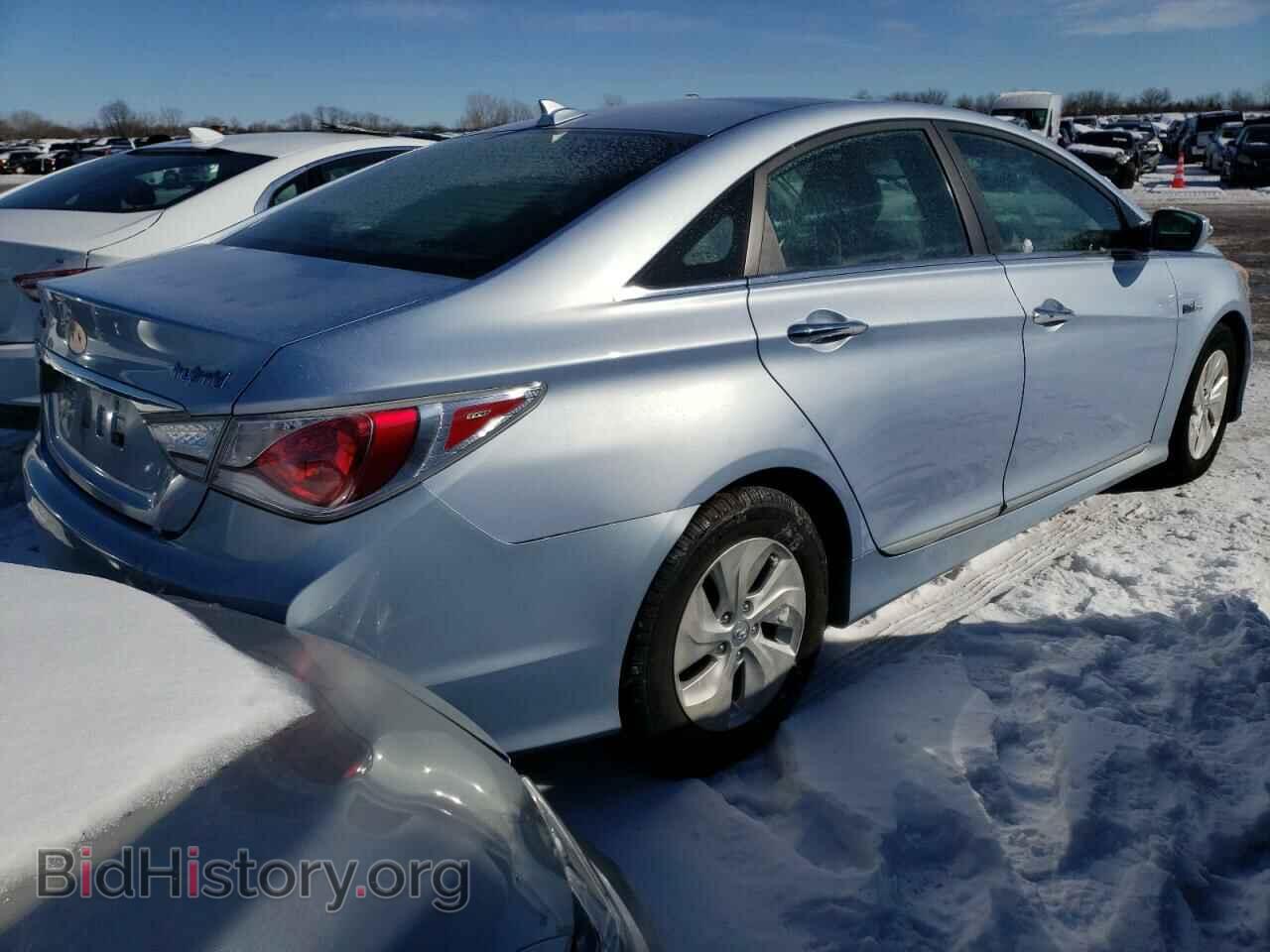 2014 HYUNDAI SONATA - VIN: KMHEC4A41EA117220 - Фото 3