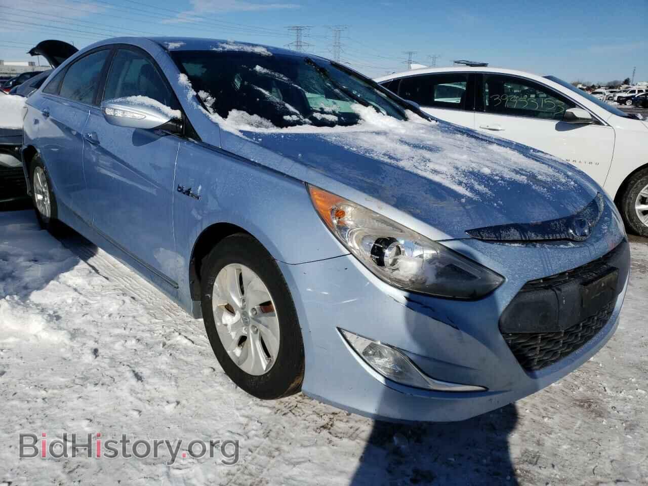 2014 HYUNDAI SONATA - VIN: KMHEC4A41EA117220 - Фото 4