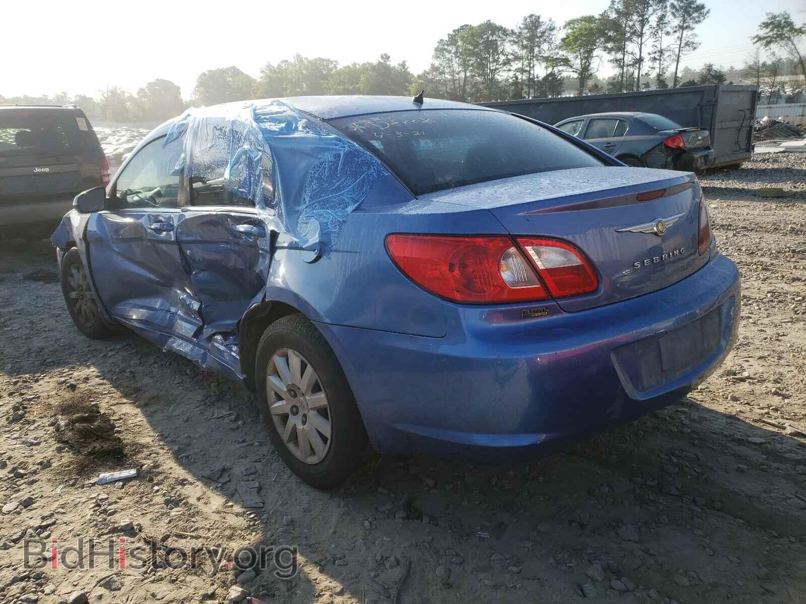 2007 CHRYSLER SEBRING - VIN: 1C3LC46R97N673842 - Фото 3