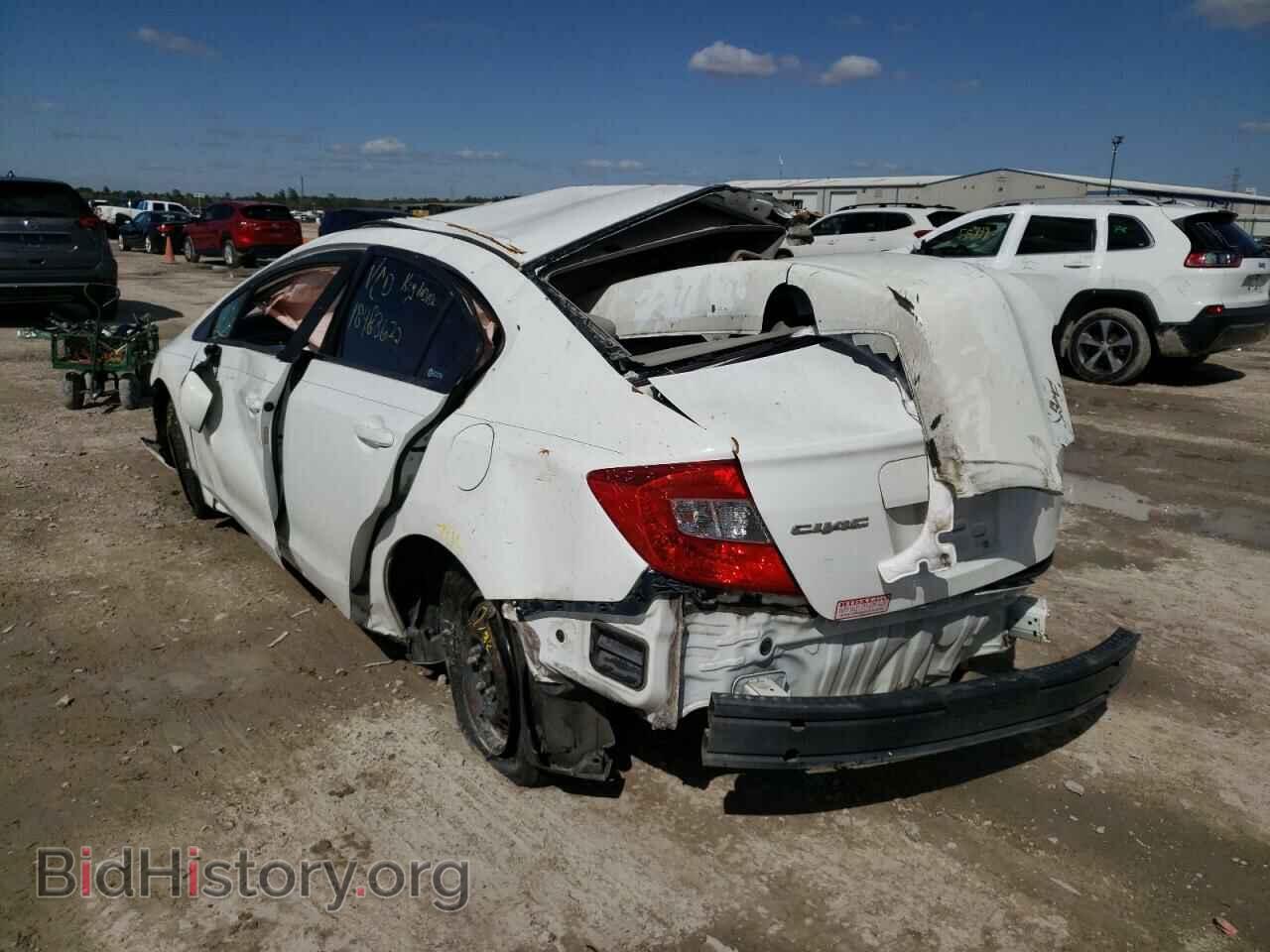 2012 HONDA CIVIC - VIN: 2HGFB2F57CH336071 - Фото 3