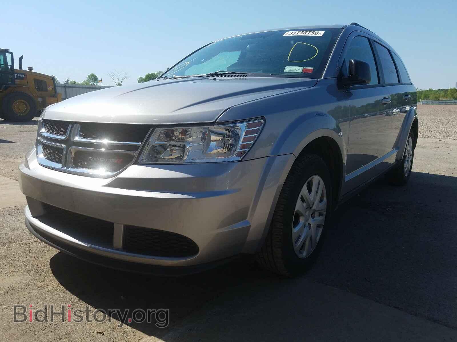 2017 DODGE JOURNEY - VIN: 3C4PDCAB1HT662124 - Фото 2
