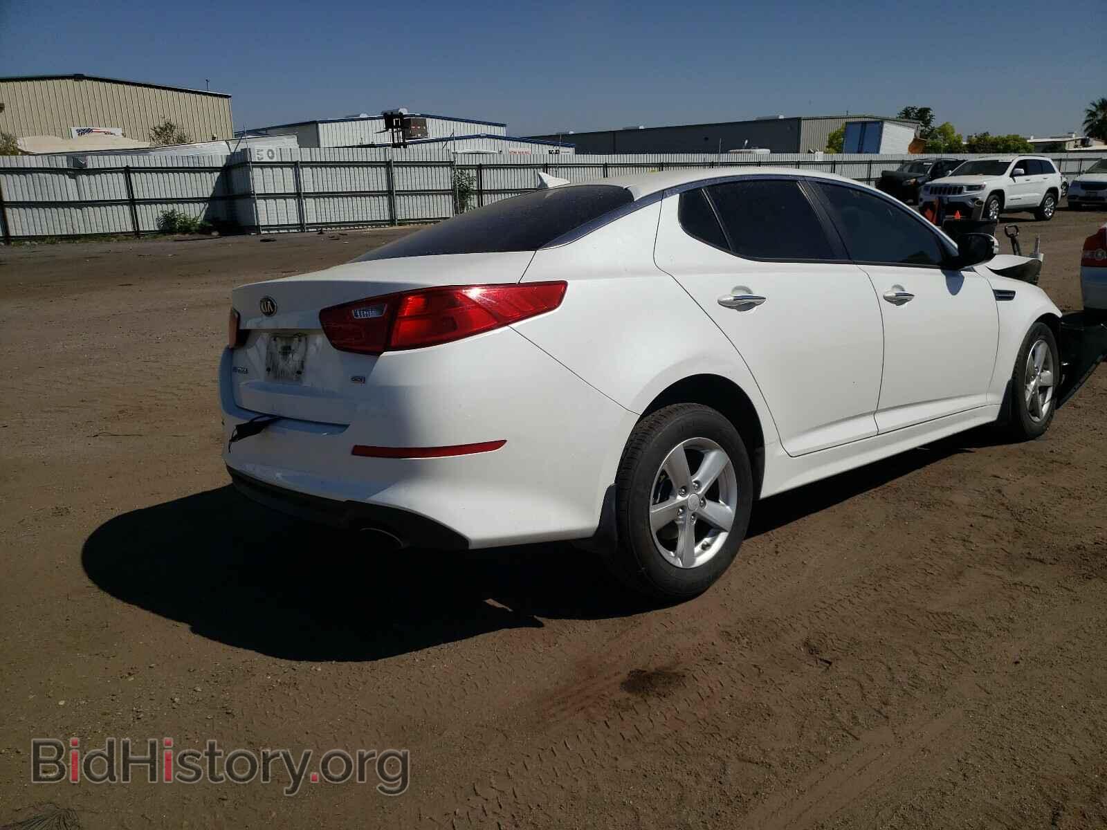 2015 KIA OPTIMA - VIN: KNAGM4A74F5664588 - Фото 4