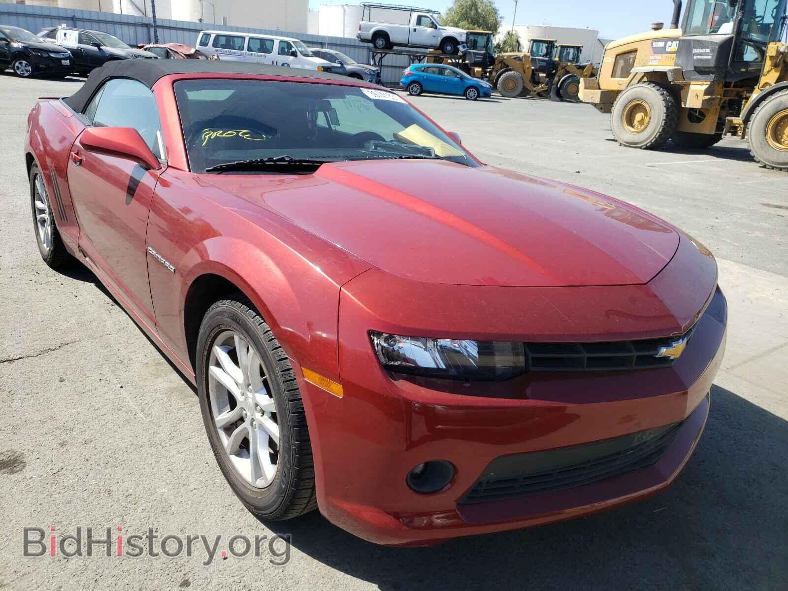 Фотография 2G1FB3D37E9234555 - CHEVROLET CAMARO 2014