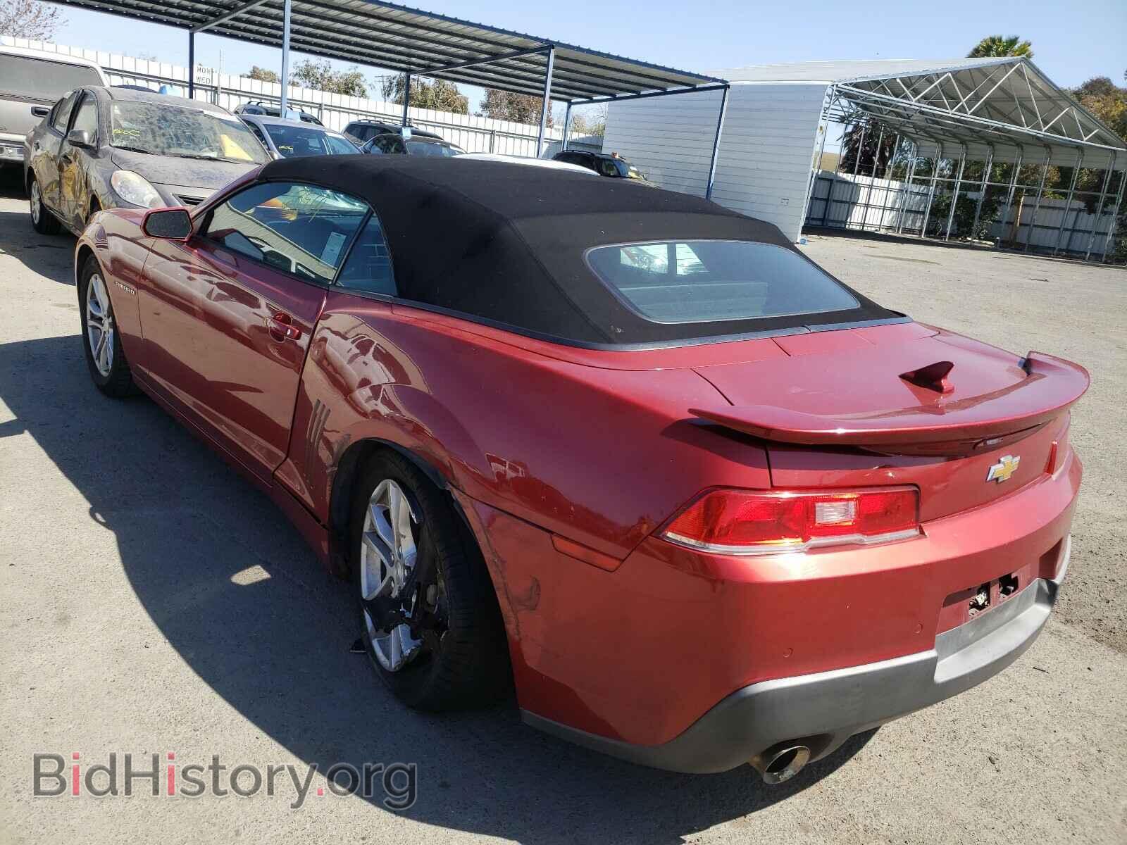 2014 CHEVROLET CAMARO - VIN: 2G1FB3D37E9234555 - Фото 3