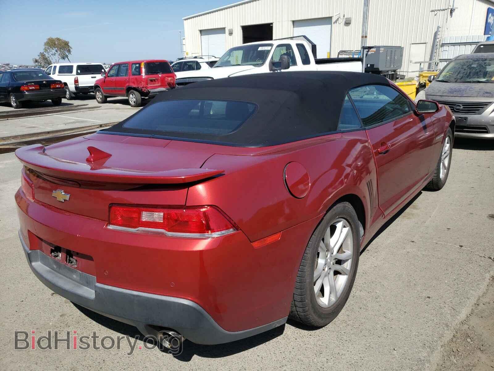 2014 CHEVROLET CAMARO - VIN: 2G1FB3D37E9234555 - Фото 4
