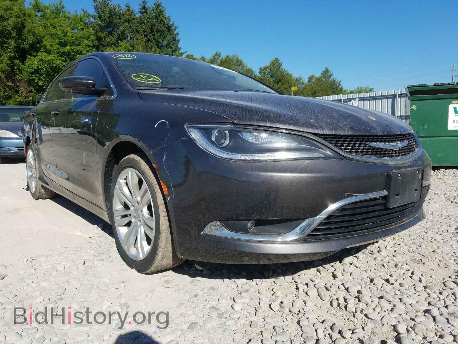 Фотография 1C3CCCAG8GN122317 - CHRYSLER 200 2016