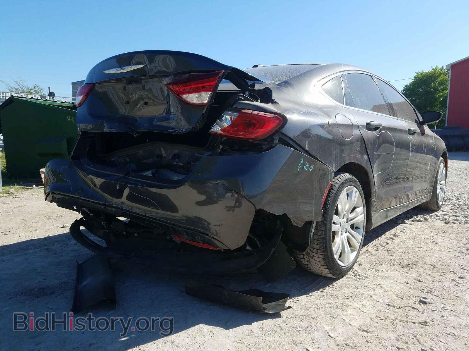 2016 CHRYSLER 200 - VIN: 1C3CCCAG8GN122317 - Фото 4