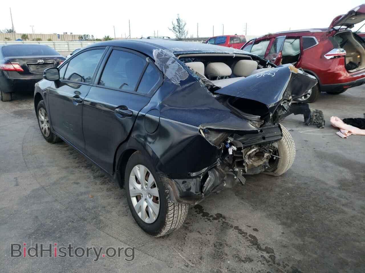 2012 HONDA CIVIC - VIN: 2HGFB2F55CH560195 - Фото 3