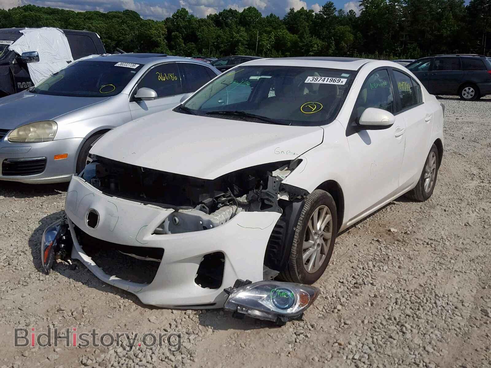 2012 MAZDA 3 - VIN: JM1BL1W76C1634230 - Фото 2
