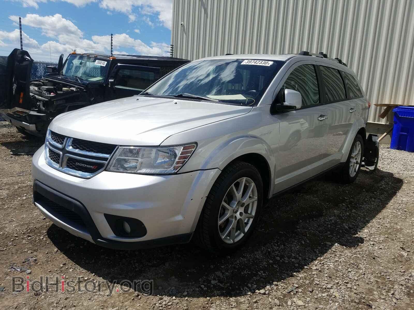 2013 DODGE JOURNEY - VIN: 3C4PDDFG2DT657664 - Фото 2