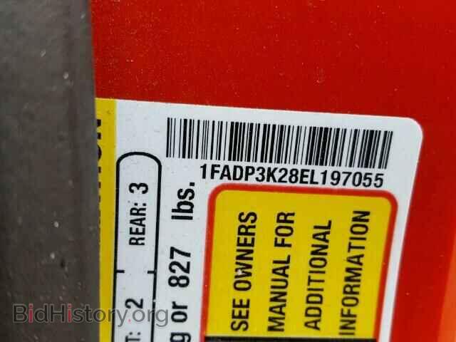 2014 FORD FOCUS - VIN: 1FADP3K28EL197055 - Фото 10