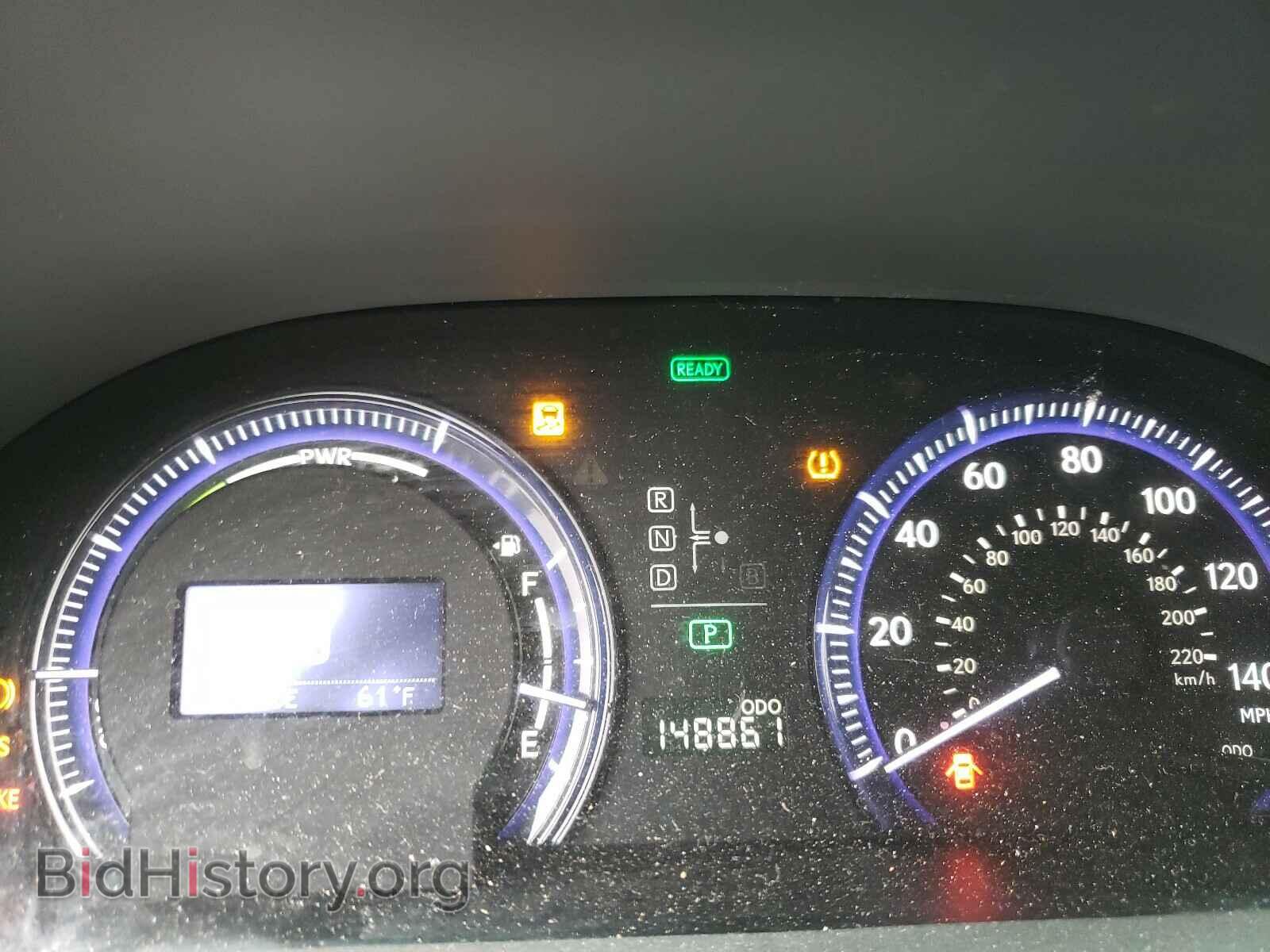 2010 LEXUS HS - VIN: JTHBB1BAXA2011820 - Фото 8