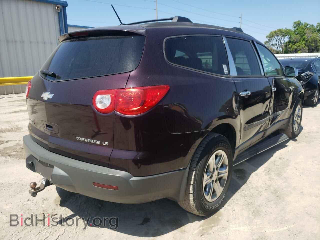 2009 CHEVROLET TRAVERSE - VIN: 1GNER13D19S156184 - Фото 4