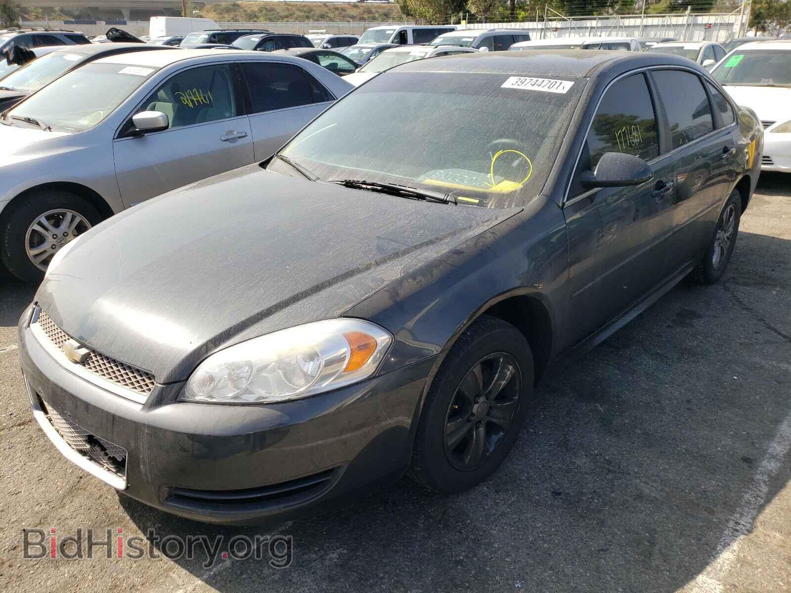 2012 CHEVROLET IMPALA - VIN: 2G1WF5E36C1335337 - Фото 2