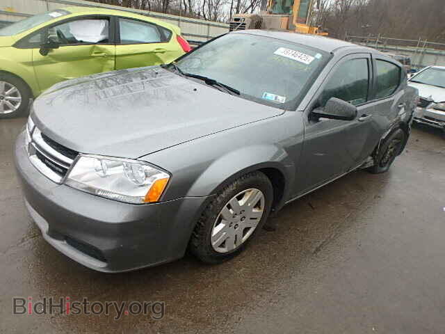 2012 DODGE AVENGER - VIN: 1C3CDZAB0CN114811 - Фото 2