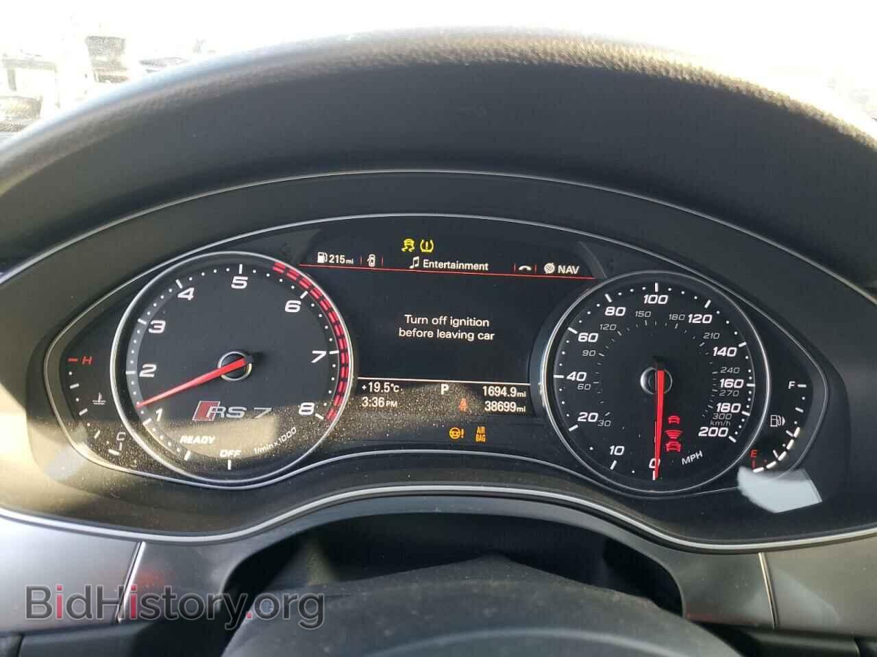 2016 AUDI S7/RS7 - VIN: WUAW2AFC4GN901528 - Фото 9