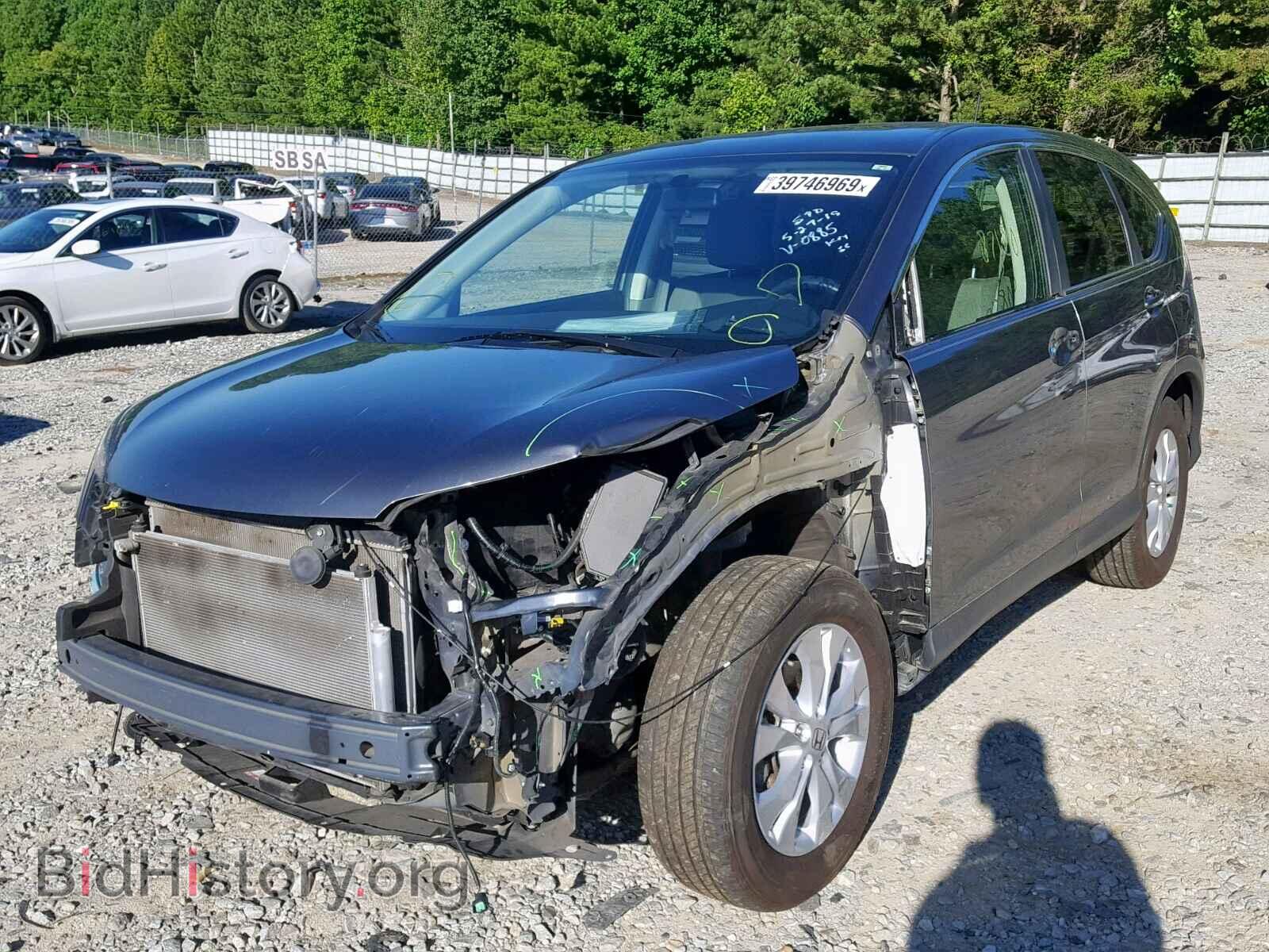 2013 HONDA CR-V EX - VIN: 3CZRM3H52DG700885 - Фото 2