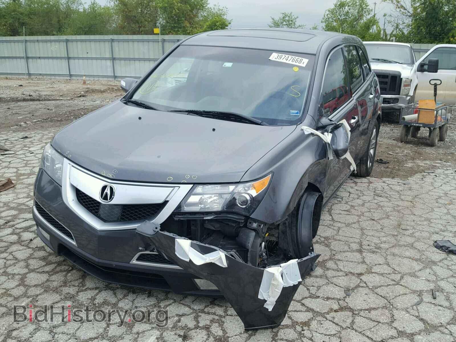 2012 ACURA MDX - VIN: 2HNYD2H63CH502202 - Фото 2