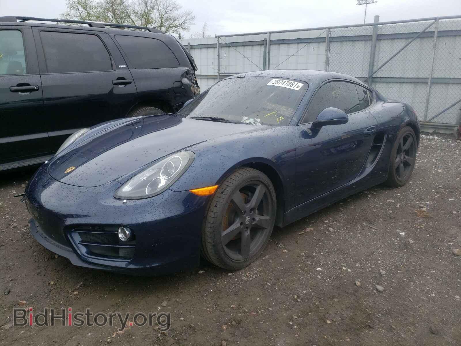 2014 PORSCHE CAYMAN - VIN: WP0AA2A88EK170233 - Фото 2