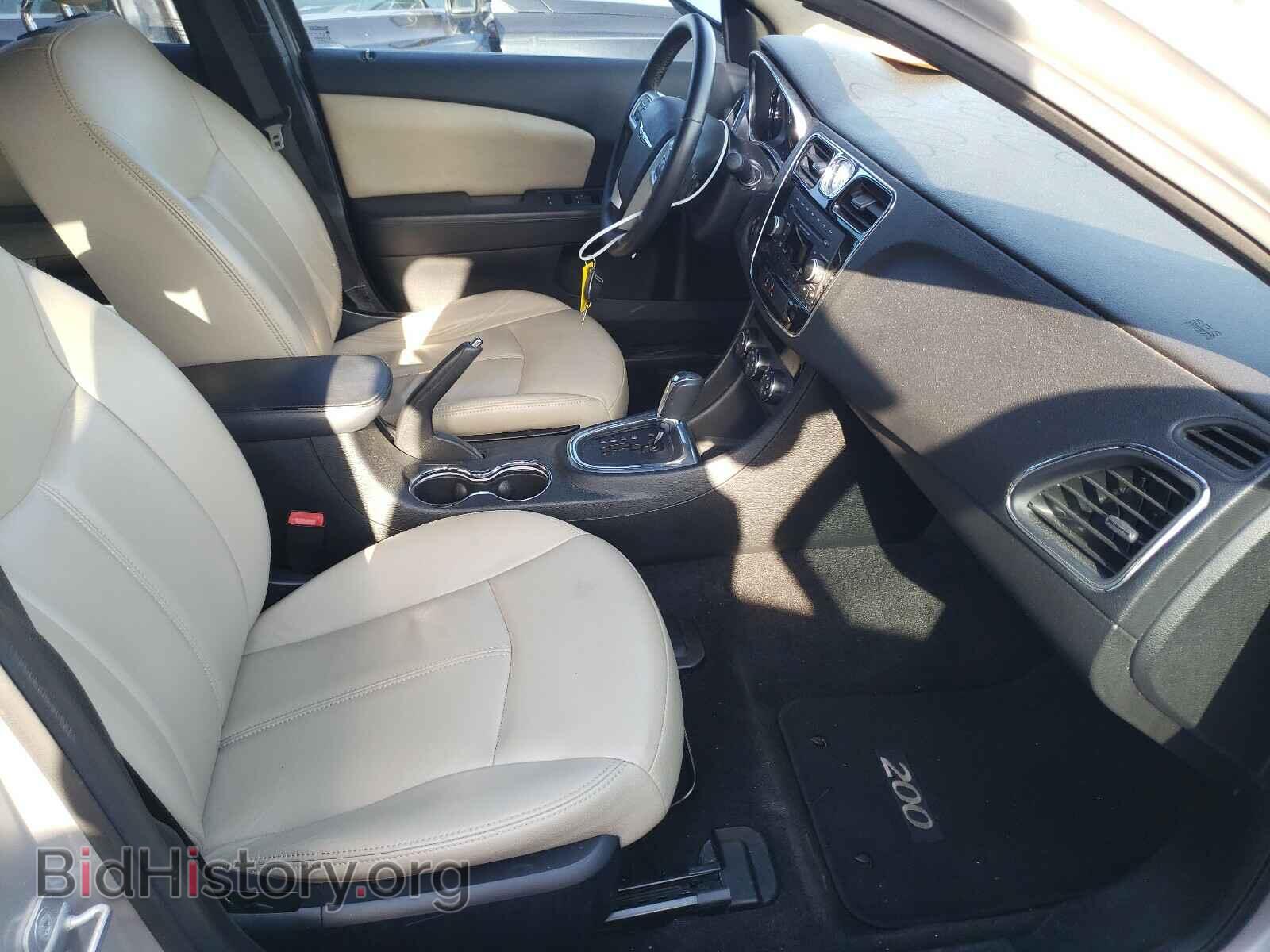 2012 CHRYSLER 200 - VIN: 1C3CCBBG4CN329306 - Фото 5