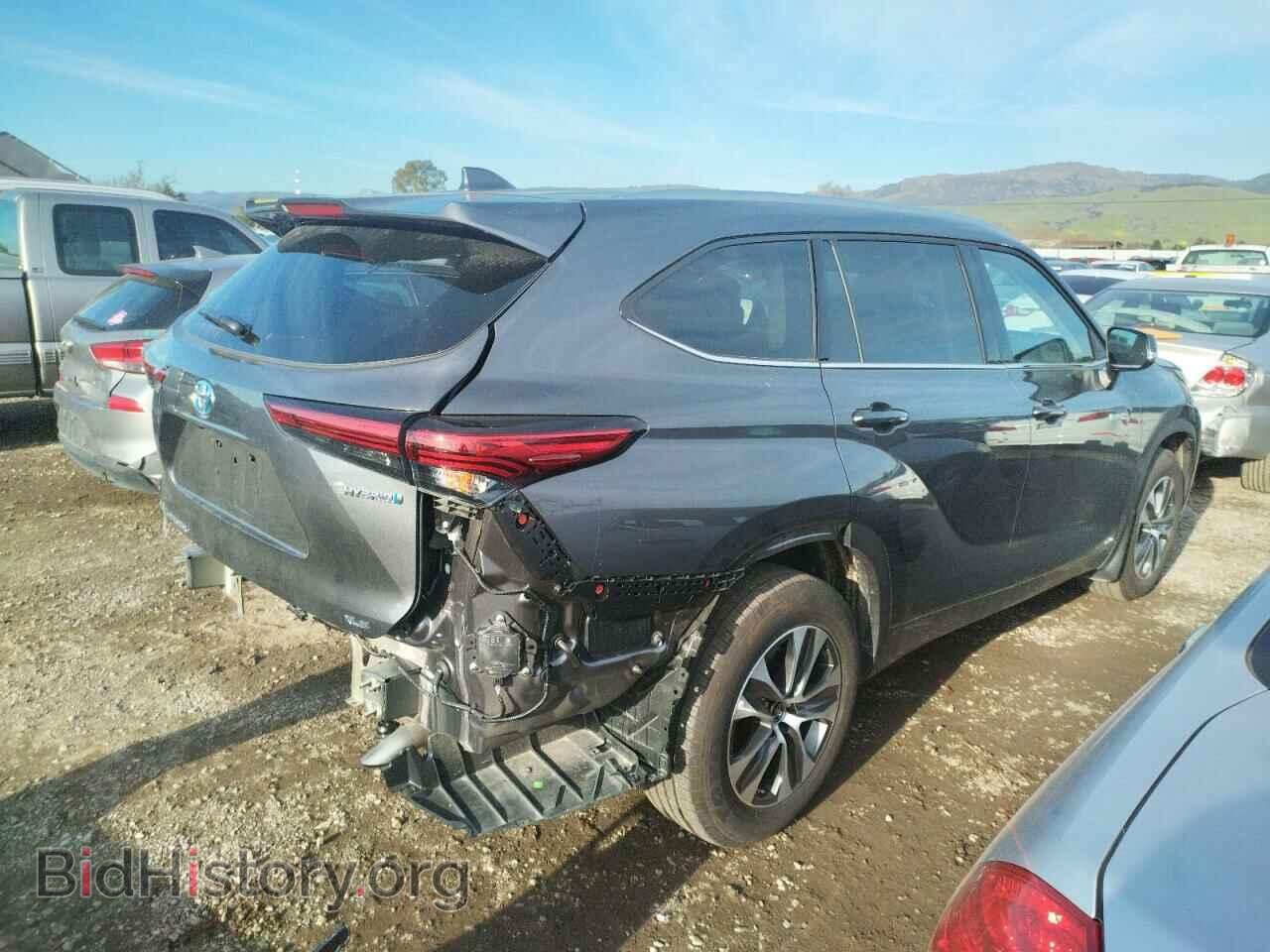 2021 TOYOTA HIGHLANDER - VIN: 5TDHBRCH8MS536328 - Фото 3